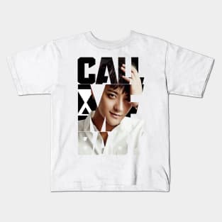 EXO Tao Call Me Baby Typography Kids T-Shirt